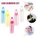 iFundom Contact Lens Tweezers 5pcs Kit - Soft Tip Insertion & Removal Tool - Buy Online on GoSupps.com