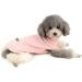 Buy Zunea Striped Dog Shirt for Small Dogs & Cats | Soft Cotton Cool Vest - Summer Tank Top - Pink L for Chihuahua & Pets - Buy Online on GoSupps.com