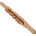 Wood Lymphatic Massage Roll Rod | Myofascial Relief & Gastro-Cellulite Massager | 10-Wheel Body Massage Tool for Optimal Wellness - Buy Online on GoSupps.com