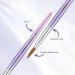 Aokitec Sable Kolinsky Nail Brush #18 - Professional Acrylic Brush for Nail Art | High-Quality Wood Manicure Tool | Violet - Buy Online on GoSupps.com