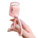 Heated Eyelash Curlers Rechargeable Electric Eyelash Curler Handheld Eyelash Heated Curler 2 Heating Modes with Sensing Heating Silicone Pad Quick Natural Curling Eye Lashes for Long Lasting(Pink)
