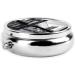 Brooklyn Bridge Mini Round Pill Box | 3 Compartment Travel Organizer | Portable Medicine Case for Home & Office - Buy Online on GoSupps.com
