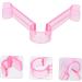 HONMEET Lip Muscle Trainer Tightener Device Jaw Slimming Exerciser Muscle Exerciser Tightening Face Facial Face Lifting Lip Exerciser Lip Plumper Tool Smile Exerciser - 9.30X7.70X1.50CM Pink - Buy Online on GoSupps.com