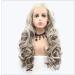 BGHJUE Wig Accessories Women Synthetic Wigs With Bangs Hair Realistic Simulation Scalp Wig Natural Curls