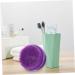 COHEALI Silicone Bath Brush Household Cleaning Tools Silicone Cleaning Brush Cleaning Brushes for Household Use Body Cleaning Brush Bathing Supply Bathing Scrubber Miss Toiletries Purple 9x8cm - Buy Online on GoSupps.com