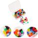 Healeved 640 Stk Silicone Tooth Coloring Code Rings | Dental Instruments Color Coding | High Pressure Durable Plastic - Set of 4 (0.3x0.3cm) - Buy Online on GoSupps.com