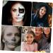 Didiseaon 8 Pairs halloween eyeliner stickers human eye stickers face sticker winged eyeliner eye decals Skull lash decor Durable Eye Line Strips double eyelid Makeup Tools plastic - Buy Online on GoSupps.com