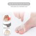 Desenda Gel Toe Spreaders for Plantar Fasciitis Relief | Comfortable Soft Toe Separators for Hammer Toes & Foot Pain - International Shipping Available - Buy Online on GoSupps.com