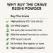 BUY THE CRAVE Freeze-Dried Reishi Mushroom 100:1 Extract Capsules 500 mg 240 Count (240 Servings) Immune Support Antioxidant-Rich Non-GMO Gluten-Free Dietary Supplement - Buy Online on GoSupps.com