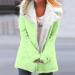 Yihaojia Fleece Lined Winter Jacket Women Warm Lightweight Fleece Plush Button Up Jacket Warm Coats for Cooler Weather Green#2 XX-Large - Buy Online on GoSupps.com