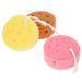 Zerodeko 3pcs Seaweed Bath Sponge Shower Accessory Body Sponge Portable Bath Ball Bath Shower Ball Honeycomb Bath Ball Bath Shower Sponge Body Exfoliating Bath Ball Body Scrubber Bath Tools 1 Count (Pack of 1) Assorted Color
