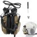Noise Cancelling Tactical Headphones for Combat Games - CS (Brown) | Premium Gaming Audio - Buy Online on GoSupps.com