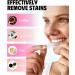 Teeth Whitening Strips - 42 Sensitive-Free Strips for Deep Stains Enamel-Safe & Non-Slip - Sakura Flavor (21 Treatments - Buy Online on GoSupps.com
