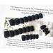 Matte Black Press on Nails - 24pcs Short False Nails with Glue and File for Women - Buy Online on GoSupps.com