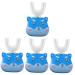 FOMIYES 4 Sets Children's Electric Toothbrush Electric Toothbrush U-Shape Toothbrush U-Shape Electric Toothbrush Toothbrush U Type Toothbrush Oral Cleaning Brush