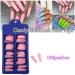 Buy Ailos 100PCs Acrylic Nail Kit - DIY Coffin Ballerina False Nails & Full Cover Tips for Perfect Nail Art - Buy Online on GoSupps.com