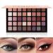 40 Colors Shimmer Smoky Eyeshadow Palette - Ultra Pigmented Matte & Glitter Makeup for Beginners - Blendable Neutral Eye Shades - Buy Online on GoSupps.com