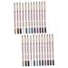 Ipetboom 24 Pcs Eyeliner Pencil Eyeliner Waterproof Grey Eyeshadow Pencil Eyeshadow Eye Shadow Makeup Mousse 1 count (Pack of 1) As Shownx2pcs