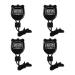 Digital Stopwatch Timers Sports Stopwatch Simple Operation Easy to Get Started Stop Watch with Countdown Timer Alarm Large Screen Display Waterproof Stopwatch for Coach Referee or Kid 4PCS