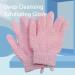 Exfoliating Shower Gloves - Deep Scrub Mitts for Gentle Skin Exfoliation | Body Back Scrubber - Bath Exfoliator for Men & Women (1 Pair - Pink - Buy Online on GoSupps.com