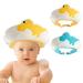 FUNUPUP 2 Pack Baby Shower Cap for Kids Adjustable Toddler Hair Washing Bathing Cap Shield Baby Shower Visor Shampoo Cap Protect Baby Eyes (Dinosaur)
