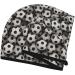 Soccer Sea Print Coral Velvet Hair Cap Towel for Women - Absorbent & Quick-Dry for Swimming & Wet Hair - Buy Online on GoSupps.com