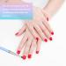 cobee Nail Polish Clean Up Brush Set - 2PCS Round & Angled Nail Art Painting Tools for Manicure Mistake Cleaning - Buy Online on GoSupps.com
