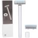 Rotating Men's Double Edge Shaver - Portable Salon Quality Razor for Home Use | International Shipping - Buy Online on GoSupps.com