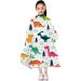 Kids Barber Cape 39x47 inches - Professional Salon Haircutting Cover for Child, Styling Apron with Adjustable Closure - Scent17 - Buy Online on GoSupps.com