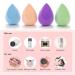 4 Colour Makeup Sponge Set - Professional Beauty Sponges for Flawless Makeup Application | Ideal for Liquid Foundation Powders & Creams - International Shipping Available - Buy Online on GoSupps.com