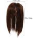 FRCOLOR Piece Invisible Wig Work Party Synthetic Hair Stylish Wigs Hair Extensions for Short Hair Human Hair Toppers for Women Air Bangs Reissue Block Miss Chemical Fiber 25.00X14.00X13.00CM Light Brown - Buy Online on GoSupps.com