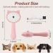 ZITSMS 3-in-1 Cat Steam Brush & Grooming Comb for Cats & Dogs - Silicone Massage Cleanser for Shedding Pet Hair - Pink - Buy Online on GoSupps.com