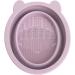 Makeup Brush Cleaner Kit 5 Pieces Textured Multifunctional Residue Removal Purple Makeup Brush Scrubber with Cosmetic Brush for Daily Use - Buy Online on GoSupps.com