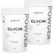 nutri+ L-Glycine Vegan Powder 1 kg High Dosed Glycine Powder Amino Acid without Additives 1000 g Also for Sweetening as a - Buy Online on GoSupps.com