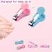 ZELINYE 8 in 1 Baby Grooming Kit - Hair Brush, Nail Clipper, Nose Cleaner, Finger Toothbrush, Nail Scissors - Manicure Set for Baby Care - Yellow - Buy Online on GoSupps.com