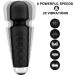 Waterproof Rechargeable Handheld Back Massager for Muscle Recovery - Black (6 * 1.5 INCH) - Buy Online on GoSupps.com