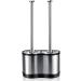 Stainless Steel Toilet Brush and Plunger Combo Set - ToiletTree Modern Deluxe 2 Pack - 4.5 x 9.75 x 18.5 - Buy Online on GoSupps.com