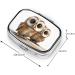Funny Owl Pill Box | 2 Compartment Travel Organizer | Cute Small Pill Case for Pocket & Purse | Great Gift Idea - Buy Online on GoSupps.com