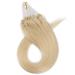 40cm Platinum Blonde Microring Extensions - Remy Real Hair Loop Extensions | 50g 100 Strands - #60 - Buy Online on GoSupps.com