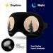 Shop Vintage Full Moon & Pine Tree Eye Mask - Adjustable Light Blocking Sleep Mask for Travel & Naps | Best for Men & Women - Buy Online on GoSupps.com