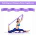 DEHUB Elastic Yoga Stretching Strap - Multi-Loop for Physical Therapy, Pilates, Yoga, Dance & Gymnastics - Purple - Buy Online on GoSupps.com