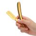 Professional Gold Straight Edge Razor Set - Ergonomic Foldable Design for Barbershops & Shaving - Buy Online on GoSupps.com