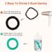 DeaLott Hair Ties 30 Pack - Waterproof Spiral Hair Coils in 30 Vibrant Colors for Women, Girls, and Kids | No Crease Hair Elastics perfect for Thick and Thin Hair - Buy Online on GoSupps.com