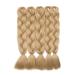 5 Packs Medium Blonde Braids Extensions - Colorful Kanekalon Crochet Hair - 24 Synthetic Hair - 500g for eCommerce International Shipping - Buy Online on GoSupps.com
