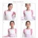 Back Posture Corrector Shoulder Lumbar Wasit Support Correction for Kids Teens Straighten Upper Belt Pink M Size - Buy Online on GoSupps.com