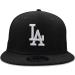 New Era Los Angeles Dodgers 9Fifty MLB Baseball Cap - Black/White | Adjustable Straight Brim One Size - Buy Online on GoSupps.com