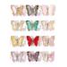 TQUXNGA Nail Art Crystal 3D s Kits for Butterfly Style Nails Jewels for Manicures fts Phones Jewelry Bag