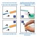 1 Box of 102 Mint Crush Balls Menthol Aroma Capsules Filter Flavored Beads Various Flavors to Choose from (Orange) - Buy Online on GoSupps.com