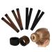 SCSpecial Hair Bun Maker 4 Pieces French Twist Donut Bun Bands Quick Hair Bun Tool