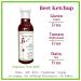 The Beet Lady Organic Beet Ketchup - Tomato Free, Nightshade, Gluten & Dairy Free, Non GMO | Original Red - Buy Online on GoSupps.com
